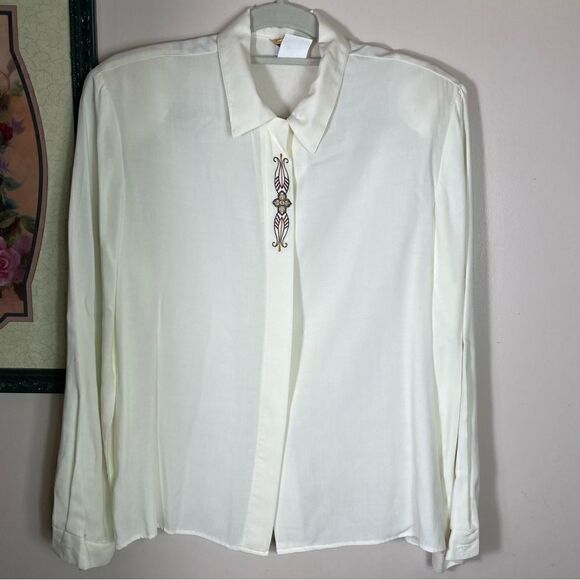 Cristin Stevens Rayon Blouse   - Picture 4 of 8